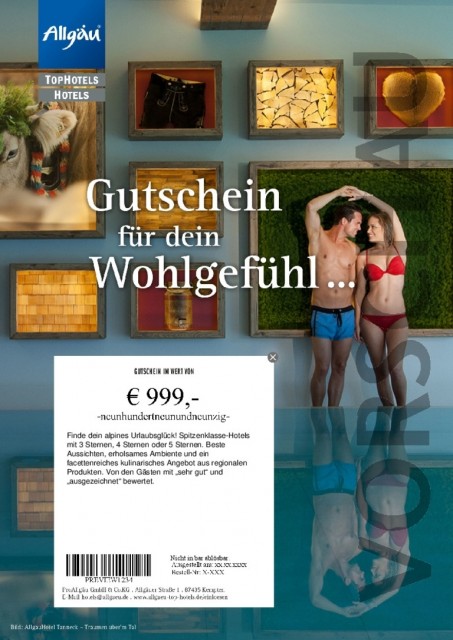 Wertgutschein Wohlgefühl
